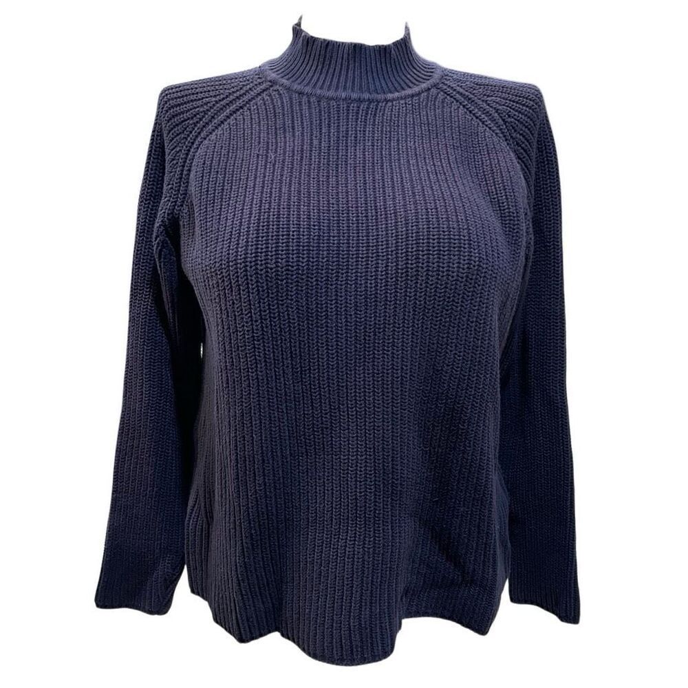 Vtg Pierre Cardin Womens Shaker Sweater Bundle M Cream Navy Normcore Capsule